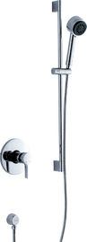 Single Lever Wall Mounted Shower Mixer Taps , Home Bathroom Faucet supplier