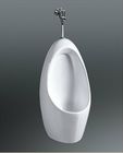 Best White Wall Mounted Urinal Toilet Sanitary Ware , Automatic Inductive Urinal Flusher for sale