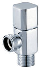 Best Square Brass Chrome-Plated Angle Valves With Slow-Open Switch for sale
