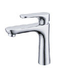 China Lift Open Handle Brass Basin Tap Faucets Is Single Cold function, Chrome Finished distributor