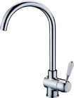 China Chrome plated Kitchen Tap Faucet Restaurant faucet With H59 brass distributor