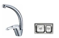 China Goose Neck Kitchen Sink Water Faucets Made of Low - Lead Brass distributor