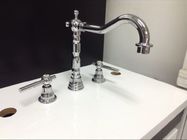 China Three Holes Installation Kitchen Tap Faucets Made of Low - Lead Brass distributor