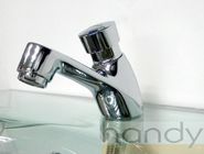 Best Delay Action Faucet Self Closing Basin Taps Using For Public Wash Basin for sale