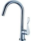Best Pull Out Spray Sink Single Lever Mixer Taps / Brass Tall Kitchen Tap Faucet for sale
