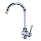 Contemporary One Handle Kitchen Tap Faucet Ceramic Cartridge Deck Mounted for sale