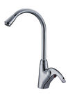 Best Polished Brass Single Lever Kitchen Tap Faucet , Kitchen Mixer Taps for sale