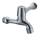China High Purity Brass Washer Taps / Connected For Washing Machine , Mop Pool distributor