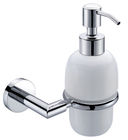 Best Wall Mounted Soap Sanitizer Dispenser Bathroom Hardware Collections White for sale