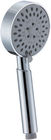 Best Chrome Plated Brass Hand Showers , Round Flat Shower Head for sale