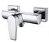cheap  Square Wall Mount Brass Bath Shower Mixer Taps , Single Handle Shower Faucet