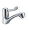 Deck Mount Brass Single Cold Basin Tap Faucets With One Handle For Ø22mm - Ø30mm Sink Hole supplier