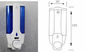 ABS Toilet Sanitary Ware / automatic soap dispenser for hands sanitizer supplier