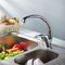 Goose Neck Kitchen Sink Water Faucets Made of Low - Lead Brass supplier