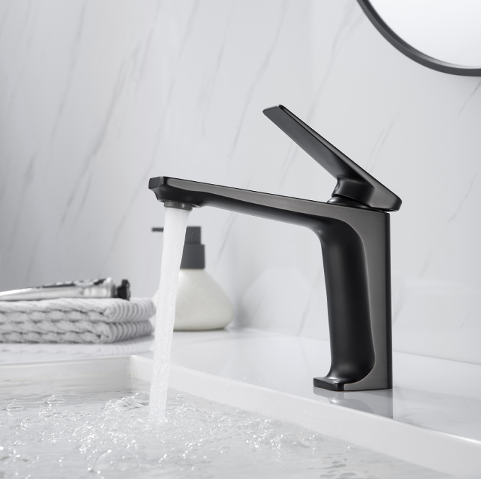 Matte Black Bathroom Faucet: Low-Flow Design Meets Modern Style