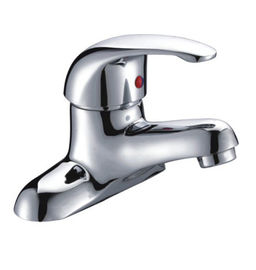 Contemporary Polished Brass One Handle / Single Lever Mixer Taps With 2 Hole supplier