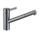 China Chrome Plated Single Lever Kitchen Tap With Spray Pull Out , Single Hole Mixer Taps distributor
