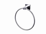 China Double Rods Chrome Towel Ring For Bathrooms Economical distributor