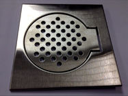 China Brushed Floor drain Bathroom Hardware Collections FOR BATHROOM FLOOR distributor