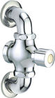 China Double In Wall Toilet Flush Valve Matching With G1" Or G3/4" Inlet For Squat Pan distributor