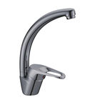 China Single Handle Polished Kitchen Tap Faucet , Ceramic Cartridge Tap For Home distributor