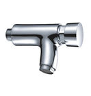 Best Wall Mounted Press Single Hole Self Closing Basin Mixer Taps For Under / Above Counter Basin for sale