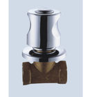 China Brass Rotary Switch Angle Valves Wall-Mounted With Single Hole distributor