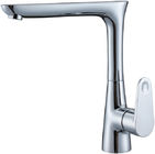 Best Single Hole Brushed Nickel Kitchen Tap Faucet , Modern Kitchen Taps for sale