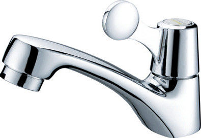 Durable Ceramic Single Cold Basin Tap Faucets , Hospital / Laboratory Wash Tap