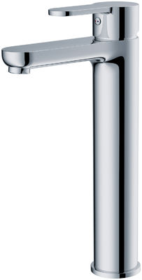 Widespread Bathroom Faucet Single Lever Basin Mixer , High Basin Tap Faucets