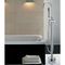 Floor Standing Bathtub Mixer Taps Faucet With Hand Shower , low pressure supplier