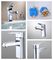 Electro plating Passed Basin Tap Faucets With Ceramic Cartridge supplier