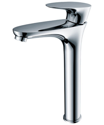 One Handle Saving Water Basin Tap Faucets With Chrome Finish , household