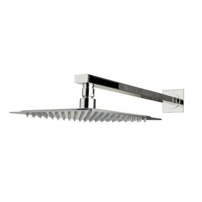 10 Inch  Square SUS304 Stainless Steel Shower Head and Shower Arm