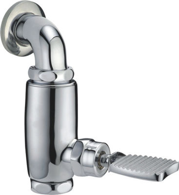 Self - Closing Water Foot Valve Matching With G1" Or G3/4" Inlet For Squat Pan