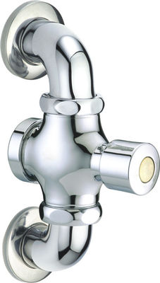 Double In Wall Toilet Flush Valve Matching With G1" Or G3/4" Inlet For Squat Pan