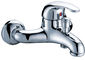 cheap  Low Pressure Wall Mounted Bathtub Mixer Taps / Bathroom Mixer Faucet