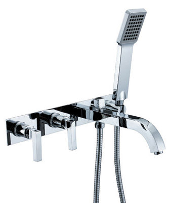 Low Pressure Brass Bath Shower Mixer Taps