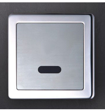 Self-Closing Brass Single Hole Tolet Automatic Urinal Flusher Coating Luster