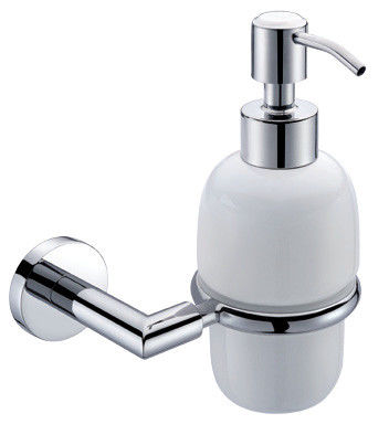 Wall Mounted Soap Sanitizer Dispenser Bathroom Hardware Collections White