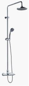 Durable Single Lever Brass Bath Shower Mixer Taps , 2 Hole Wall Mounted Bath Faucet