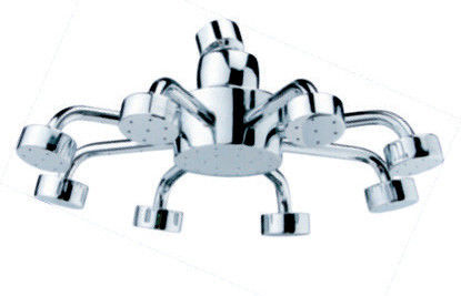 6" Waterfall Stainless Steel Rain Shower Head Faucet Accessories ISO