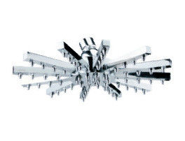 Custom Ceiling Mounted Rain Shower Head Shower Faucet Accessories 6"