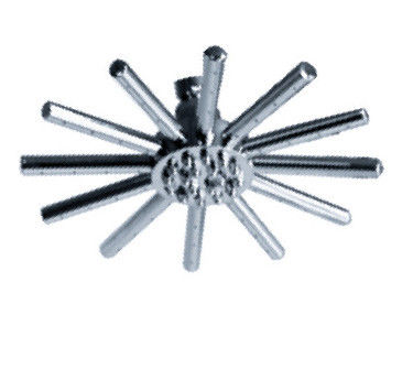 Chrome Plated Brass Rain Shower Head 8 Inch , Shower Faucet Accessories