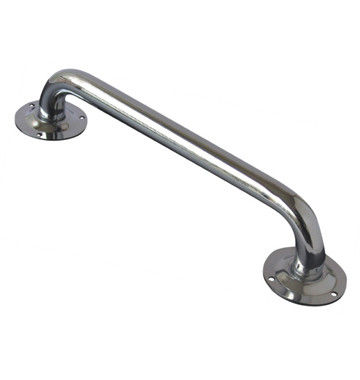 Iron Chrome Shower Bathroom Bathtub Grab Bar For Bathroom 25mm , 35mm