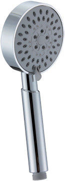 Chrome Plated Brass Hand Showers , Round Flat Shower Head