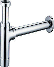 T Glyph Wall-In Trap Low Pressure Brass Pop Up Waste , Bath Pop Up Waste