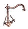 Classic Antique Brass Copper Three Way Kitchen Tap For Cold And Hot Water supplier