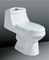 cheap  Floor Mounted Ceramic Toilet Sanitary Ware , Dual Flush One-Piece Elongated Toilet