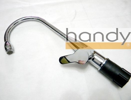 Low Pressure Deck Mounted Kitchen Mixer Taps , Single Hole Kitchen Faucet